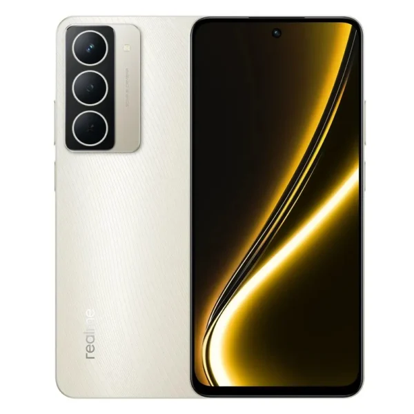 realme narzo 80x sunlit gold official image